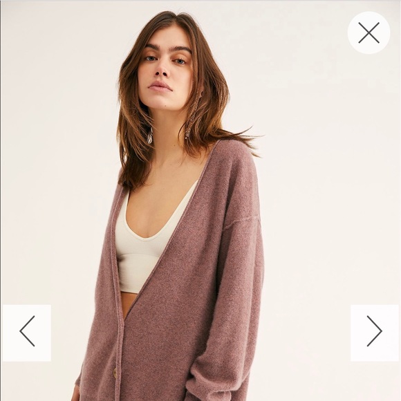 Free People Schoolboy Cashmere Cardi In 